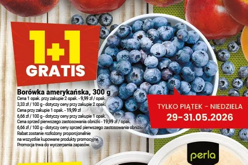 Borówka amerykańska promocja w Twój Market