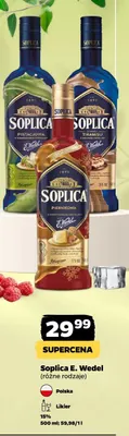 Likier Soplica E. Wedel (różne rodzaje) promocja w Netto