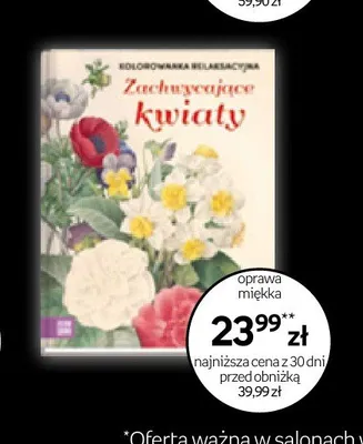 Książka Zachwycające kwiaty promocja w Empik