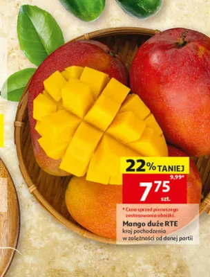 Mango duże RTE promocja w Auchan