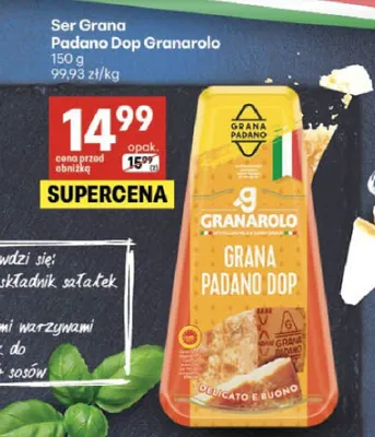 Ser Grana Padano Dop Granarolo promocja w Delikatesy Centrum