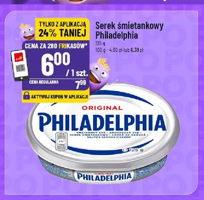 Serek śmietankowy Philadelphia Original promocja w POLOmarket