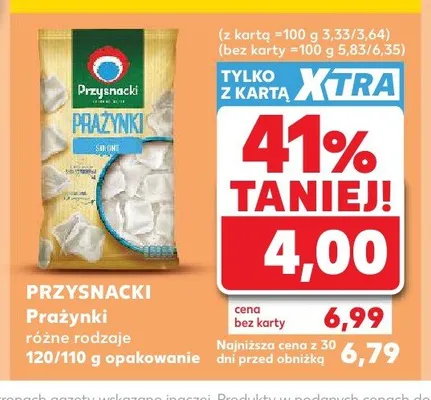 Prażynki Przysnacki promocja w Kaufland