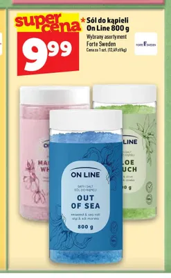 Sól do kąpieli On Line Out of Sea promocja w TOPAZ