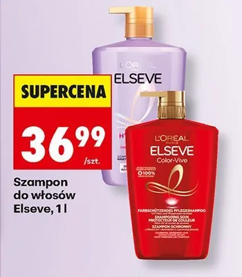 Szampon do włosów L'Oreal Elseve Hyaluron Plump promocja w Biedronka