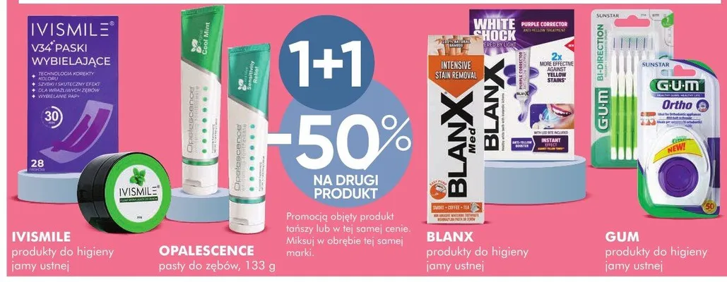 Pasty do zębów Ivismile promocja w Super-Pharm