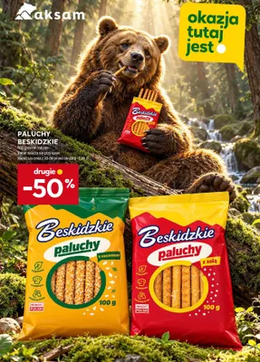 Paluchy Beskidzkie z solą promocja w Stokrotka