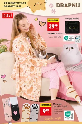 Skarpety damskie promocja w Biedronka