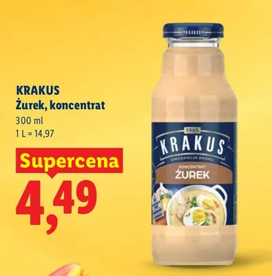 Żurek koncentrat 300 ml promocja w Lidl