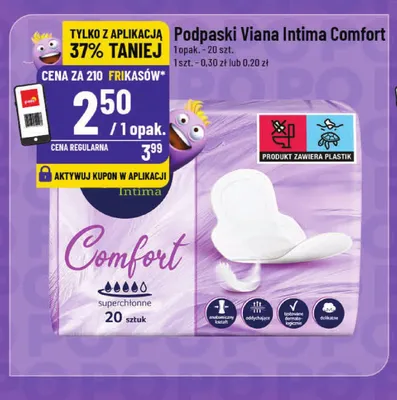 Podpaski Viana Intima Comfort promocja w POLOmarket