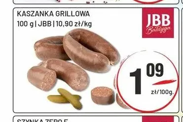 Kaszanka grillowa JBB Bałdyga promocja w Sedal