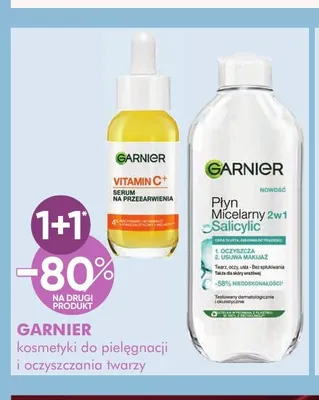 Kosmetyki do pielęgnacji i oczyszczania twarzy Garnier promocja w Super-Pharm