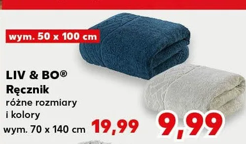 Ręcznik salsa 70 x 140 cm promocja w Kaufland