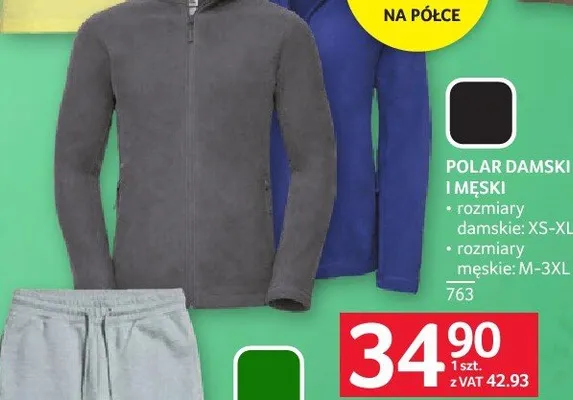 Polar damski i męski promocja w Selgros
