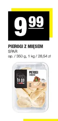 Pierogi z mięsem Spar Fresh to go promocja w SPAR