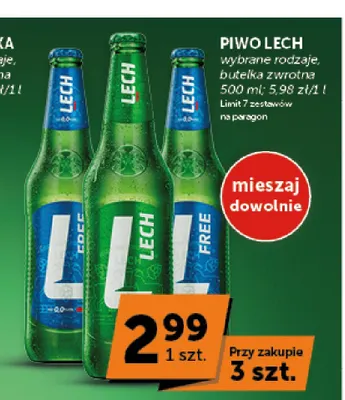 Piwo bezalkoholowe Lech promocja w Euro Sklep