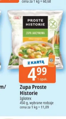 Zupa jarzynowa Proste Historie Iglotex promocja w Leclerc