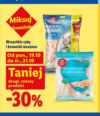 Morszczuk argentyński filety bez skóry Ocean Sea promocja w Lidl
