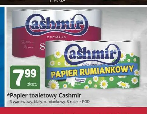 Papier toaletowy Cashmir 8-pak promocja w Marketvita