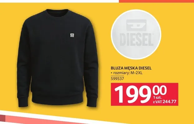 BLUZA MĘSKA DIESEL promocja w Selgros
