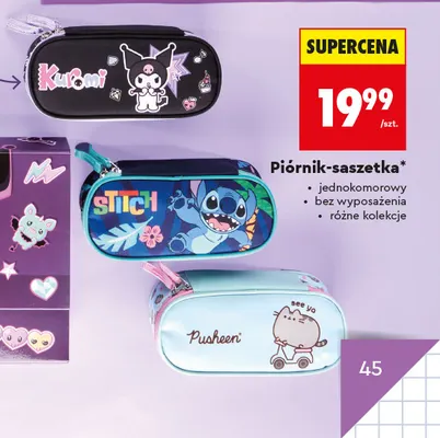 Piórnik saszetka St. Majewski promocja w Biedronka