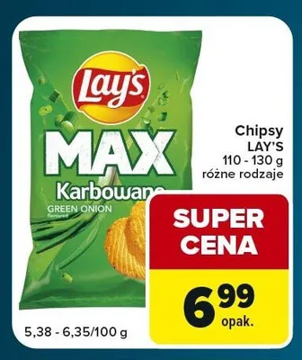 Chipsy Lay's Max promocja w Globi