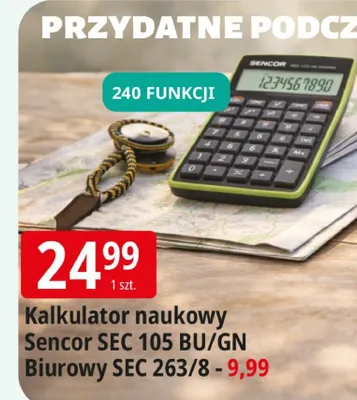 Kalkulator naukowy promocja w Leclerc