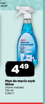 Płyn do mycia szyb luster MILL promocja w Netto
