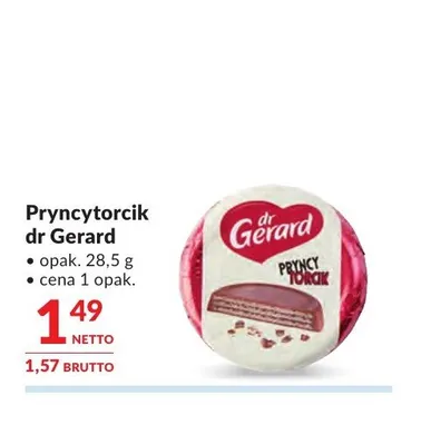 Pryncytorcik dr Gerard promocja w Makro