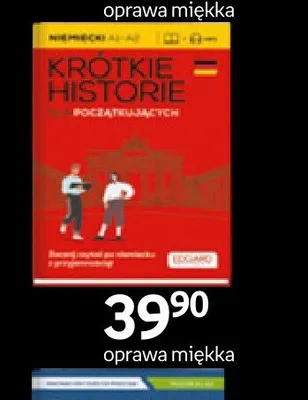 Książka Niemiecki Krótkie historie dla początkujących promocja w Empik