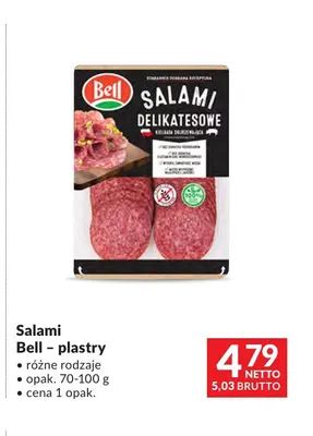 Salami Bell plastry promocja w Makro