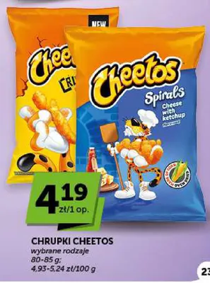 Chrupki Cheetos Crunchos promocja w Groszek