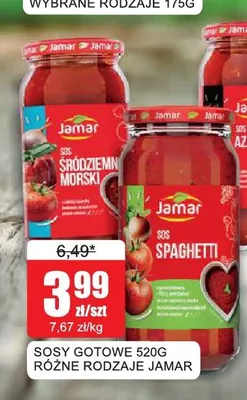 Sos śródziemnomorski Jamar promocja w Bingo