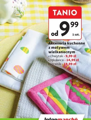 Akcesoria kuchenne z motywem wielkanocnym rękawica promocja w Intermarche