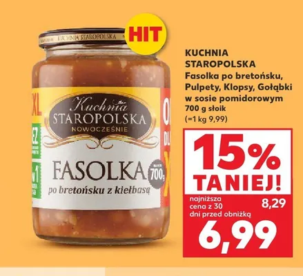 Pulpety Kuchnia Staropolska promocja w Kaufland