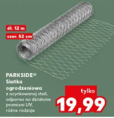 Siatka ogrodzeniowa promocja w Kaufland