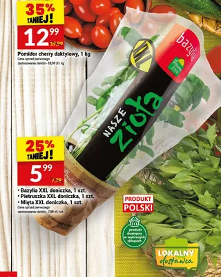Zioła Nasze Zioła XXL doniczka promocja w Twój Market