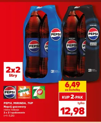 Napój gazowany Mirinda 2-pak promocja w Kaufland