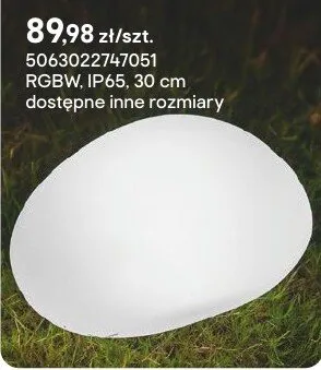 Lampa dekoracyjna RGBW IP65 30 cm dostępne inne rozmiary promocja w Castorama