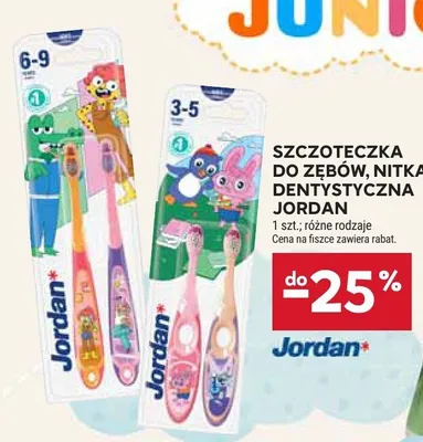 Szczoteczka do zębów Jordan promocja w Stokrotka