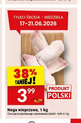 Noga wieprzowa promocja w Twój Market