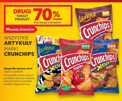 Chipsy Crunchips promocja w Kaufland