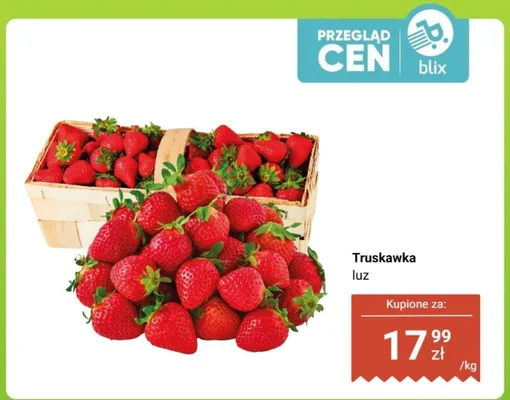 Truskawka luz promocja w Dino