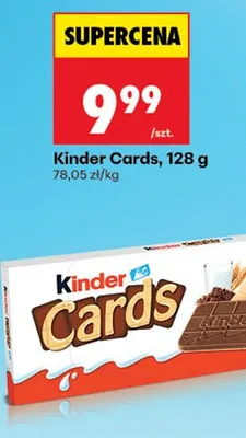 Cards 128 g promocja w Biedronka