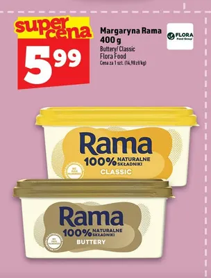 Margaryna Rama Buttery promocja w TOPAZ