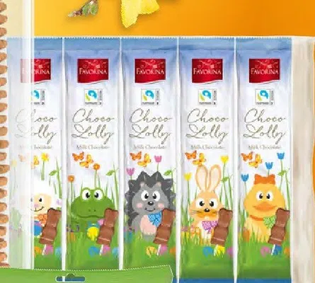 Lizaki czekoladowe promocja w Lidl