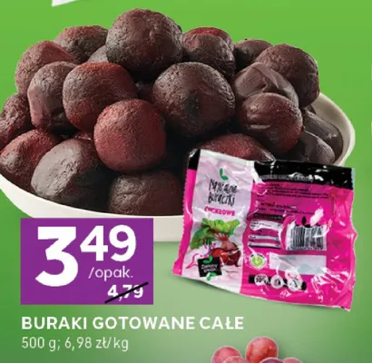 Buraki gotowane całe promocja w Stokrotka