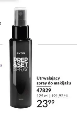 Utrwalający spray do makijażu AVON Prep & Set promocja w AVON