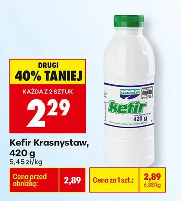 Kefir promocja w Biedronka