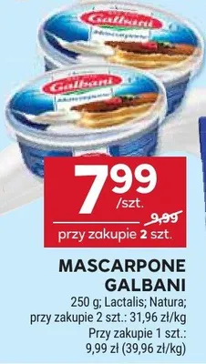 Mascarpone Lactalis, Natura promocja w Stokrotka
